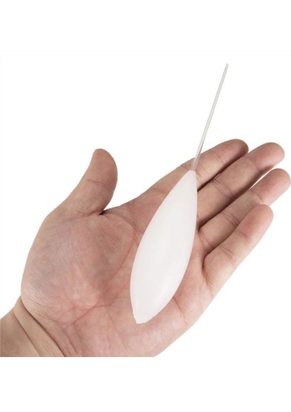 Beyaz 20G Tarzı Yüksek Li Boncuk Platin Sıcak Yapay Sinekler Lures Yüzen Fly Fishing Shot Yardımcısı Uzun Döküm Yardımcısı (Yurt Dışından) modelleri