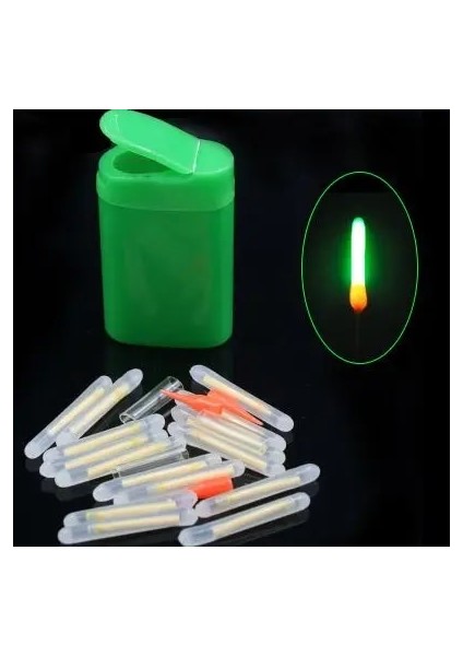 . Balık Tutma Floresan Işık Çubuğu Işık Gece Şamandıra Çubuğu Işıklar Kara Parlayan Çubuk (Yurt Dışından)