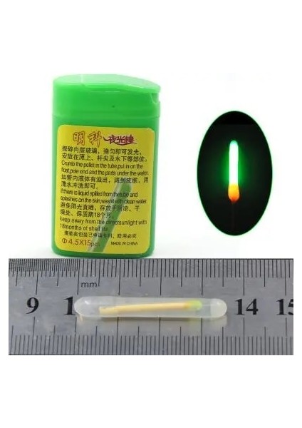 . Balık Tutma Floresan Işık Çubuğu Işık Gece Şamandıra Çubuğu Işıklar Kara Parlayan Çubuk (Yurt Dışından) modelleri