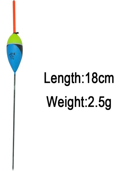 2.5g Mavi Stil Topline 2.5g 3g 4g 5g Şamandıra Dikey Şamandıra Balıkçılık Şamandıraları Kompozit Malzeme Işık Çubuğu Şamandıraları Balıkçılık Için Aksesuar Durdurucu (Yurt Dışından)