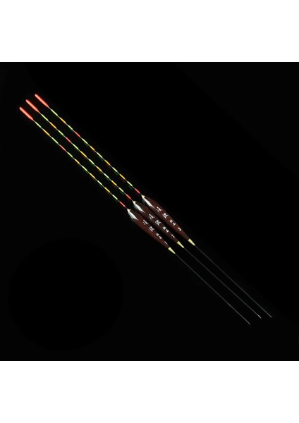 No.2 Tarzı Balıkçılık Şamandırası Ahşap Floresan Yüksek Hassasiyetli Bobber Aydınlık Şamandıra Işaretli Kalın Balık Tutma Gecesi Şamandıra Şamandıra Takımları (Yurt Dışından) fırsatları