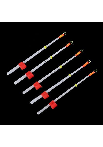 100MM - 5 Adet Stil 5 Adet Buz Balıkçılık Şamandıra Düşük Sıcaklık Için Geri Çekilebilir Çubuk -50C Çubuk Plastik Taslak Avrupa Şamandıra Dikey Kış Balıkçılık Aracı (Yurt Dışından)