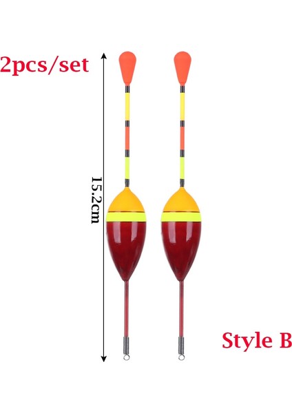 B Tarzı Olorful Balıkçılık Şamandıraları Set Şamandıra Bobber Balıkçılık Işık Çubuğu Şamandıraları Dalgalı Karışık Boyut Olta Takımı Balıkçılık Aksesuarları (Yurt Dışından)