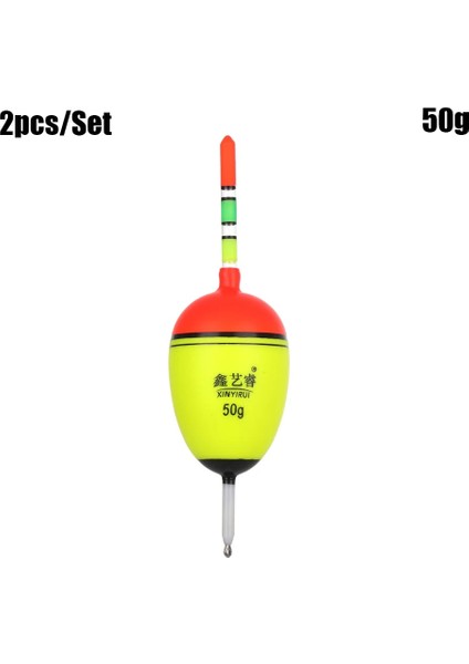 STILA-50G Stili Balık Tutma Gece Şamandırası Eva Köpük Işık Çubuğu Aydınlık Plastik Bobber Ish Yüzer Parlayan Bobber G (Yurt Dışından)