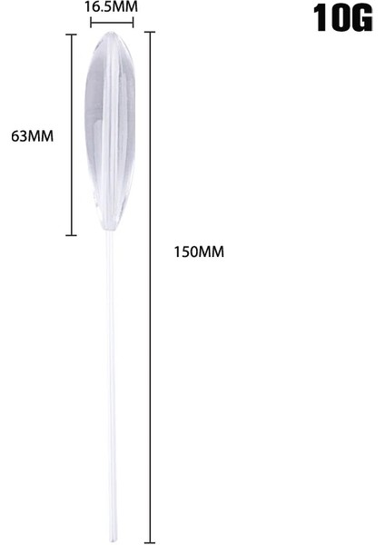 A2 Stili Akrilik Balıkçılık Şamandırası Şeffaf Lavabo Tipi Döküm Bobbers Şeffaf Bombarda Batan Sinek Balıkçılığı G Şamandıralar Pesca (Yurt Dışından)