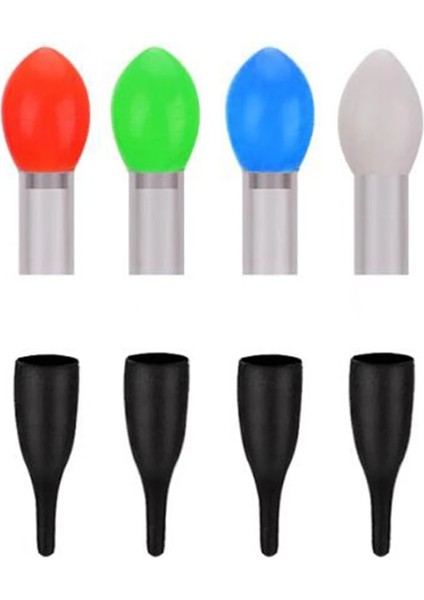 Tlg Shop Renkli Stil Balıkçılık Şamandırası Işık Şamandıra Kuyruk Lambası Katı Multiccolor Elektronik Işık CR425 Pil Yüzer Işık Pesca Iscas Balık Takımı (Yurt Dışından)