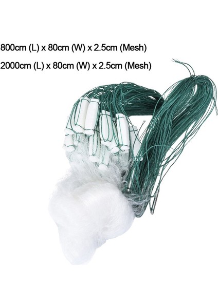 8m Tarzı Li Tek Katmanlı Monofilament Balık Ağı Balık Gillnet Açık Hobiler Için Şamandıra Tuzağı ile Balıkçı Balıkçılık Aksesuarları (Yurt Dışından) fırsatları