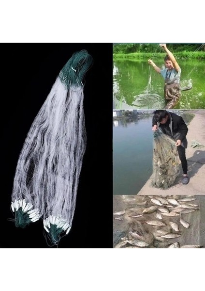 20M Tarzı Li Tek Katmanlı Monofilament Balık Ağı Balık Gillnet Açık Hobiler Için Şamandıra Tuzağı ile Balıkçı Balıkçılık Aksesuarları (Yurt Dışından) fiyatları