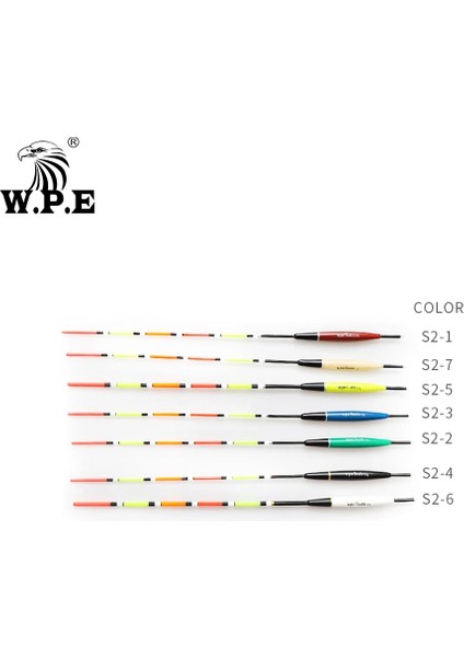 S2-6-4g Stili W.p.e Lot Balık Tutma Şamandırası Barguzinsky Köknar Yüzer Boyut Sazan Balıkçılık Şamandıra Bobber Balıkçılık Işık Yüzer Renkli (Yurt Dışından) indirimleri