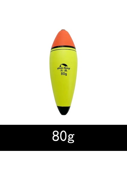 YÜZEN-80G Tarzı 1 Adet Köpük Balıkçılık Şamandırası Yüzer Yüzdürme Eva Elastik Boya Balıkçılık Şamandırası Kaya Balıkçılığı Bobber Flotador Peche Boia Takımı (Yurt Dışından)