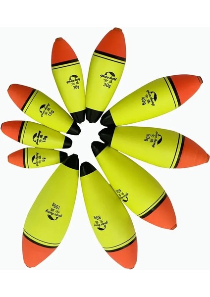 YÜZEN-80G Tarzı 1 Adet Köpük Balıkçılık Şamandırası Yüzer Yüzdürme Eva Elastik Boya Balıkçılık Şamandırası Kaya Balıkçılığı Bobber Flotador Peche Boia Takımı (Yurt Dışından) modelleri