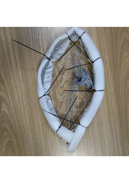 60CM Tarzı Örgü 40CM50CM 60CM Pe Naylon Balık Ağları Olta Takımı Katlanabilir Eşkenar Dörtgen Örgü Delik Derinliği Katlanır Dip Net Hepsi Balıkçılık Ürünleri Için (Yurt Dışından) modelleri