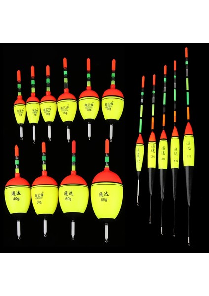 STILA-30G Stili Balık Tutma Gece Şamandırası Eva Köpük Işık Çubuğu Aydınlık Plastik Bobber Ish Yüzer Parlayan Bobber G (Yurt Dışından)