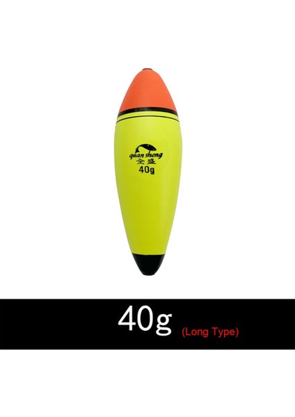 Uzun Tip - 40G Tarzı Yüksek Li Longoval Yüzdürme Kedi Balığı Bobber Eva Köpük Top Boia Balıkçılık Şamandıra (Yurt Dışından)