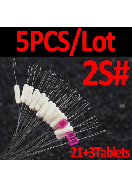 21AND3 2s 5 Adet Tarzı Jıgeecarp [5 ADET=105 Durak] Şamandıra Silindirik Balık Tutma Durdurucu Silikon Uzay Fasulye Tıpaları Folat Hattı Tıpaları Durak Boyutu (Yurt Dışından)