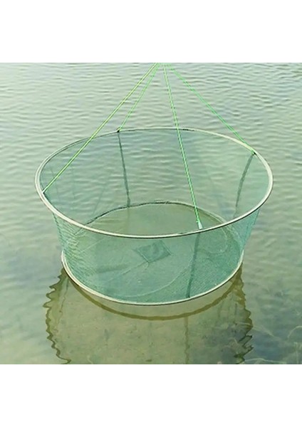 80CM Tarzı Taşınabilir Katlanır Damla Net El Fırlatma Ağı Karides Yengeç Karides Nehirler ve Göller Balık Ağı (Yurt Dışından)