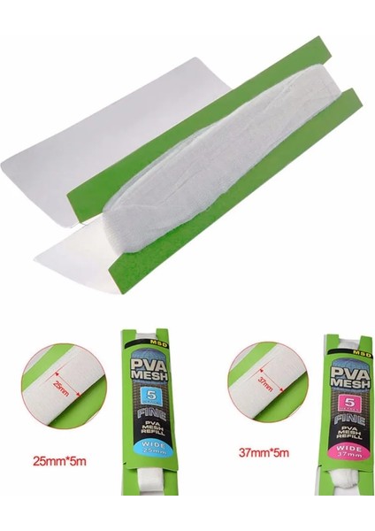 25MMX5M Stili 5m Pva Çözünür Dar Balıkçılık Ağı Dolum Çorabı Yem Torbası Balık Ağı Korumak (Yurt Dışından) fiyatları