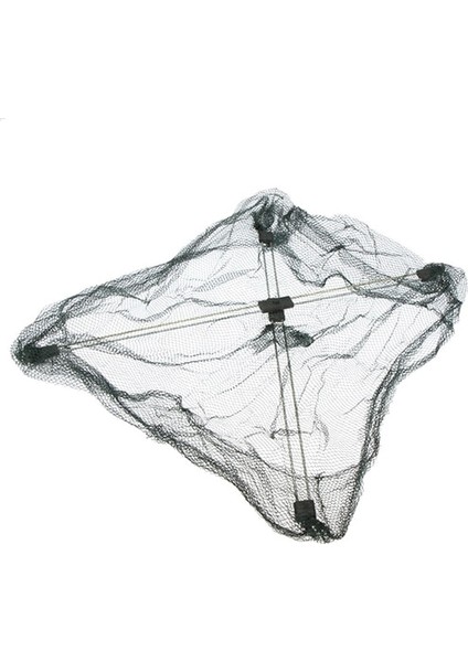 Katlanmış Balık Ağı Küçük Frimp Minnow Yengeç Yemler Dökme Örgü Tuzak Dip Kaldırma Net Kaldırma Yakalama Balık Ağı Yakalama Yengeç 60CM (Yurt Dışından)