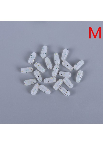 M Tarzı Licon Uzun Silindir Yumuşak Fasulye Space Rig Balık Tutma Şamandıra Fasulye Tıpası Sazan Balık Tutma Tampon Boncuklar Yumuşak Kauçuk Boncuk (Yurt Dışından) fiyatları