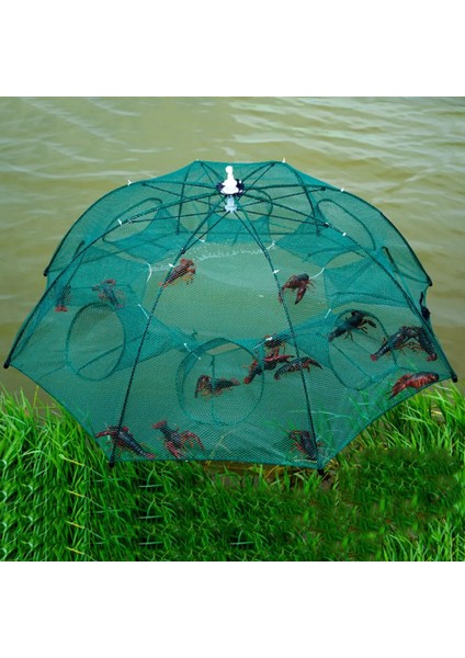 No.6 Tarzı Güçlendirilmiş Otomatik Balık Ağı Karides Kafesi Naylon Katlanabilir Yengeç Balık Tuzağı Döküm Net Döküm Katlanır Balık Tutma Netрыбалка (Yurt Dışından) modelleri