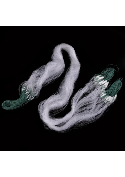 Delik Boyutu 5X5CM Stili 15M x Açık Yeşil Balık Ağı Tek Örgü Naylon Dayanıklı Aksesuarlar Şamandıra Tuzağı Monofilament Küçük Örgü Solungaç (Yurt Dışından)