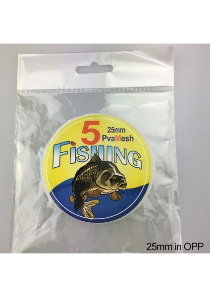 Opp Tarzında 25 mm 5m Balıkçılık Pva Suda Çözünen Örgü Suda Çözünür Örgü Dar Ağ Sazan Balıkçılık Besleyici Tuzak Yem Çanta Ağları Balıkçılık Aksesuarları (Yurt Dışından)