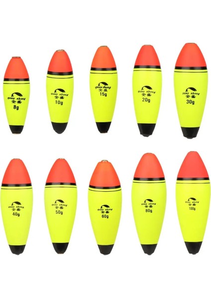 Uzun Tip -100G Stili 1 Adet Balıkçılık Şamandıra Yüksek Li Eva Elastik Malzeme 40G Yüzdürme Deniz Balığı Şamandıra Olta Takımı (Yurt Dışından) fırsatları