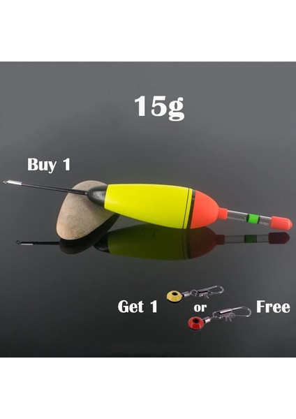 ŞAMANDIRA-003-15G Stili 1 Adet Eva Deniz Balıkçılık Şamandıra Aydınlık Yüzer Yüzer Gece Lambası Çubuk Kaya Balıkçılık Şamandıra Bobber Balıkçılık Aksesuarları Sıcak (Yurt Dışından)