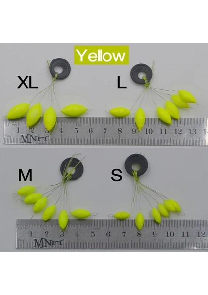 300 Adet Kırmızı Sarı L Tarzı Mnft Çift Yıldız Mini Oval Balık Tutma Şamandırası Uzay Fasulyesi Kolay Kullanımlı Şamandıra Durdurucu Gibi Takılır ve Sabitlenir (Yurt Dışından) indirimleri