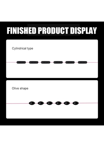 Zeytin L Tarzı Etlot Highly Commend S M L Siyah Kauçuk Uzay Fasulye Oval Stoper Balık Tutma Bobber Şamandıra Yayın Balığı Flotador Balık Tutma Şamandırası (Yurt Dışından) indirimleri