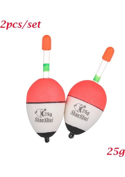 25G Tarzı 2 Adet Eva Aydınlık Balıkçılık Gece Şamandırası Işık Çubuğu Köpük Plastik Bobber Deniz Kaya Balıkçılığı Çarpıcı Şamandıralar G (Yurt Dışından) fiyatları
