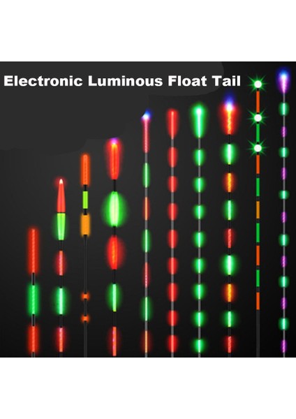 No.1 Tarzı 1 Adet Yeni Elektronik Uzun Şamandıra Kuyruk Aydınlık LED Akıllı Şamandıra Üst Aydınlık Ultra Hassas Şamandıra Açık Balıkçılık Aksesuarları (Yurt Dışından) fırsatları