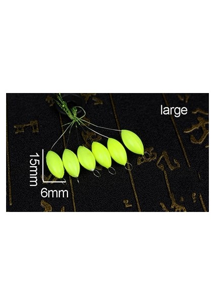 Yel Büyük 240 Adet Tarzı (40 Paket) Yedi Yıldızlı Şamandıra Karışık Renkli Sazan Balıkçılık Şamandıra Aksesuarları Pesca Balıkçılık Şamandıraları Büyük Orta Küçük Boy FU017 (Yurt Dışından)