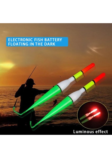 2 Adet Tarzı Oudoors Yeni Akıllı Balıkçılık Elektronik LED Işık Balıkçılık Şamandıra Aydınlık Pil Bobber Olta Takımı Aksesuarları (Yurt Dışından) fiyatları