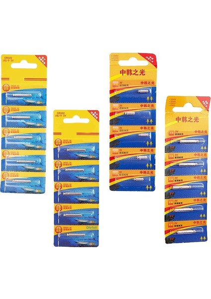 A2 Stili Lot CR322 CR311 CR316 Gece Balıkçılığı Şamandıra Pili Lityum Elektronik Pil Aydınlık Şamandıra Balıkçılık Aksesuarı (Yurt Dışından) indirimleri