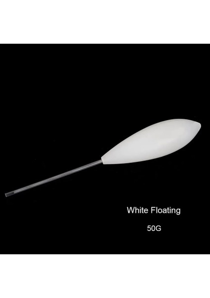 Beyaz 50G Tarzı Yüksek Li Balıkçılık Şamandıra Seti Şamandıra Bobber Plastik Döküm Bombarda Inline Yüzey Şamandıra Sazan Balıkçılık Terminali Mücadele (Yurt Dışından) fiyatları