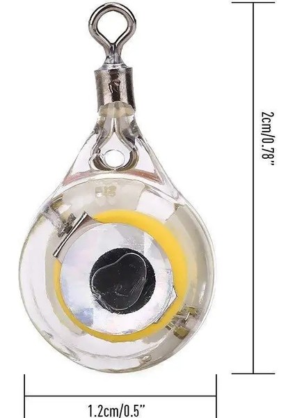 1 Adet Beyaz Stil 3x Balıkçılık Cazibesi Tuzak Işık LED Derin Damla Sualtı Göz Şekli Balıkçılık Kalamar Yem Lambası Balık Çekmek Için Aydınlık Cazibesi (Yurt Dışından) fiyatları