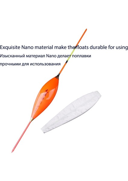 W-917 Turuncu 1 Parça Stili 1 Parça Kompozit Nano Balıkçılık Şamandıra + 1 Şamandıra Tüpü + 1 Çanta Hediye Olta Kancaları Sert Kuyruk Şamandıra Tatlı Su Bobber Olta Takımı (Yurt Dışından) modelleri