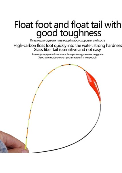 A-904 3 Parça Stili 3 Adetlot Tatlı Su Balıkçılık Şamandıralar + 1 Çanta Kanca + 1 Şamandıra Tutucu Tatlı Su Bobber Nano Pesca Şamandıra Dikey Balıkçılık Aksesuarları (Yurt Dışından) indirimleri