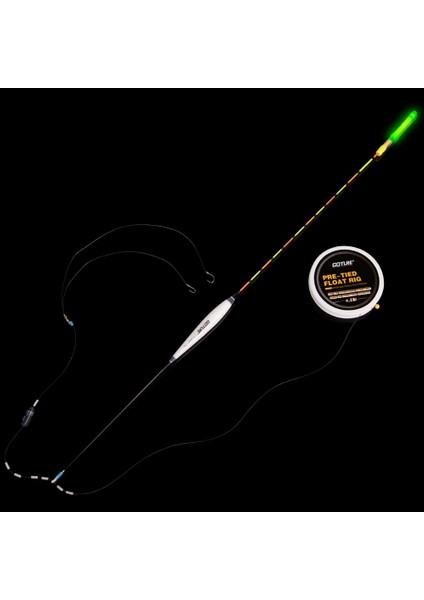 5.4m Set Stili Goture 1 Adet Dikey Şamandıra Balıkçılık Tüplü Şamandıralar + 1 Adet Şamandıra Rig + Sazan Balıkçılık Şamandıra Olta Takımı Için Glow Işık Çubuğu (Yurt Dışından) modelleri