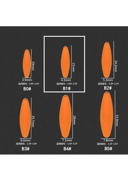 Nokta B1 Stili 5packslot Yüksek Yedi Yıldız Balıkçılık Şamandıra Bobber 2 Boyutlu Teçhizat Şamandıra Beaolors Delik A437 ile Çarpıcı Boncuk (Yurt Dışından) fırsatları