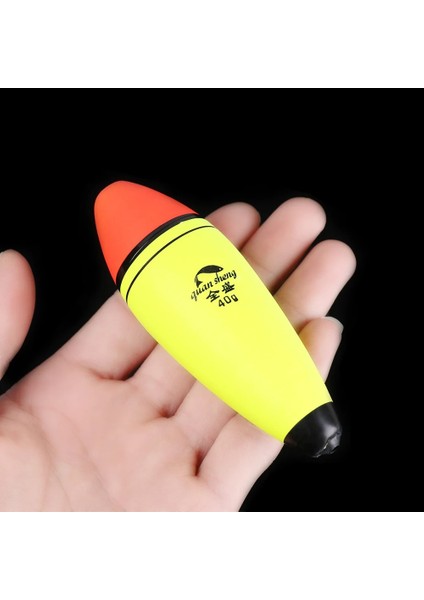 Stil A- 40G Stili 2 Adetlot Eva Köpük Bobber Plastik Longoval Şekil Şamandıra Topu Boia Yüzdürme Deniz Şamandıra Açık Olta Takımı (Yurt Dışından)