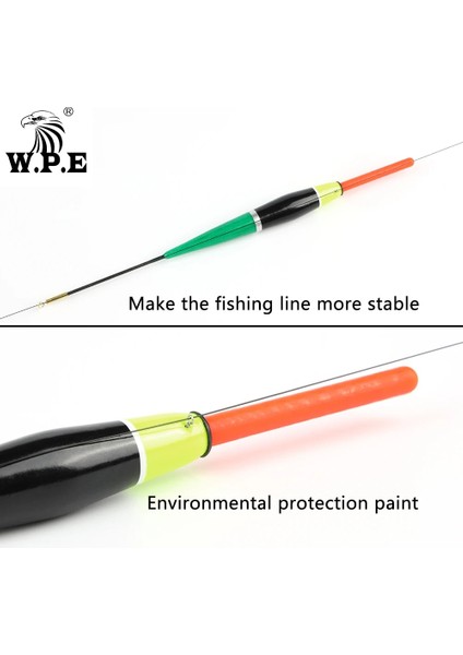 No.9 Tarzı W.p.e Ack Balık Tutma Şamandırası 5g Barguzinsky Köknar Şamandıra Uzunluğu Sazan Balık Tutma Dikey Şamandıra Bobber Olta Takımı Pesca (Yurt Dışından) fırsatları