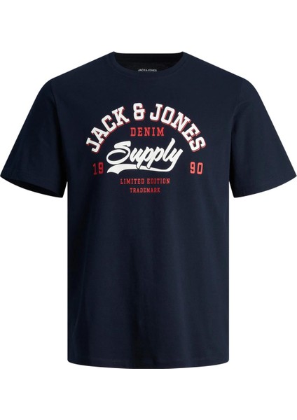 Jack & Jones Jjelogo Tee Ss O-Neck 2 Col SS24 Sn Erkek Tişört - 12246690