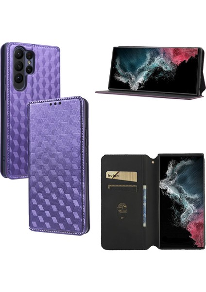 Samsung Galaxy S23 Ultra ile Uyumlu Cüzdan Hakiki Deri Darbeye Dayanıklı Tpu Kılıf Dayanıklı Flip Kitap Katlama Standı (Yurt Dışından) fiyatları