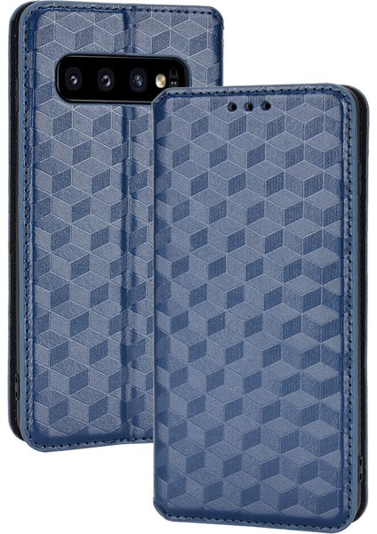 Samsung Galaxy S10 ile Uyumlu Cüzdan Hakiki Deri Darbeye Dayanıklı Tpu Kılıf Dayanıklı Flip Kitap Katlama Standı (Yurt Dışından) fiyatları