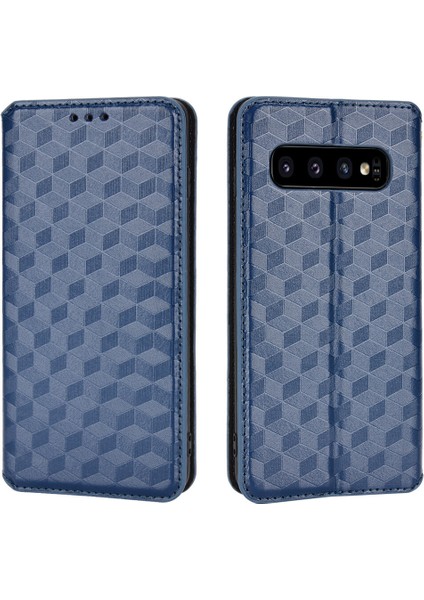 Samsung Galaxy S10 ile Uyumlu Cüzdan Hakiki Deri Darbeye Dayanıklı Tpu Kılıf Dayanıklı Flip Kitap Katlama Standı (Yurt Dışından) modelleri