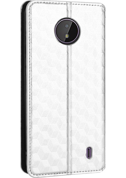 Nokia C10/C20 ile Uyumlu Cüzdan Hakiki Deri Darbeye Dayanıklı Tpu Kılıf Dayanıklı Flip Kitap Katlama Standı (Yurt Dışından) fırsatları