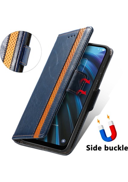 Tcl 30 Xe 5g Cüzdan Kılıfı, Kart Tutuculu Pu Deri Flip Kılıf Rfıd Engelleme Kickstand Telefon Kapağı (Yurt Dışından)