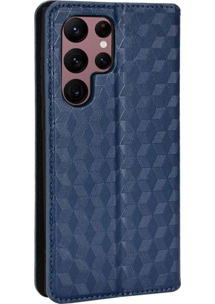 Samsung Galaxy S22 Ultra ile Uyumlu Cüzdan Hakiki Deri Darbeye Dayanıklı Tpu Kılıf Dayanıklı Flip Kitap Katlama Standı (Yurt Dışından) fırsatları